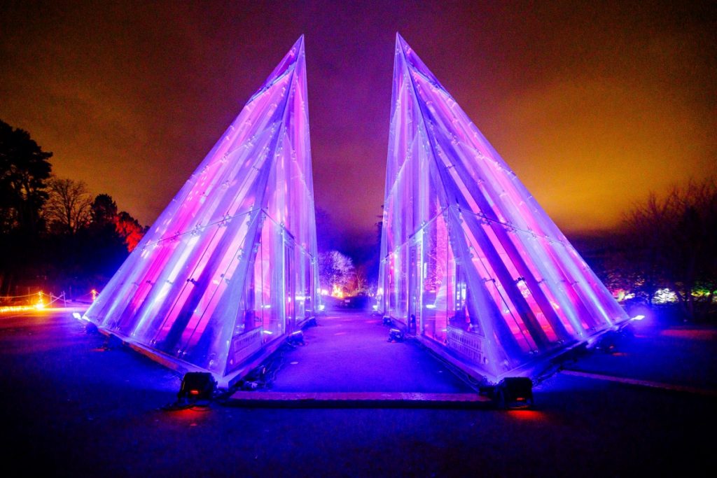 Christmas Garden Hamburg 2023_Pyramidenzauber ©ChristmasGarden Rainer Keuenhof