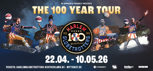 Harlem Globetrotters "The 100 Year Tour" Germany
